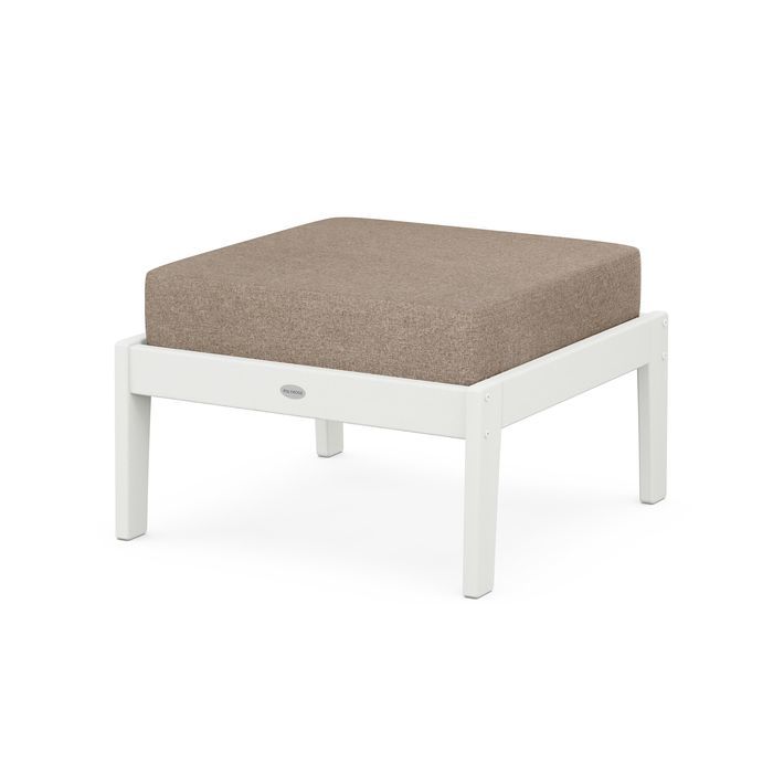 Deep Seating Ottoman in Vintage Finish