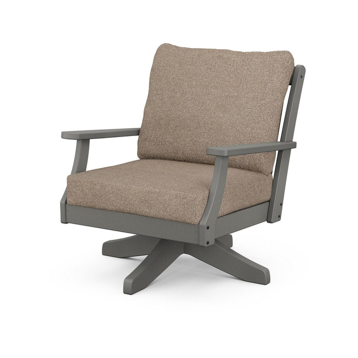 Braxton Deep Seating Swivel Chair