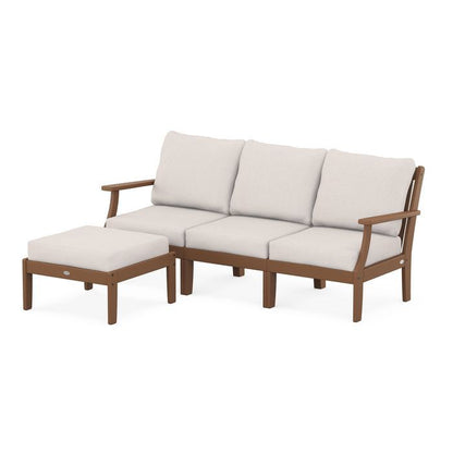 Braxton Modular 4-Piece Deep Seating Set with Ottoman
