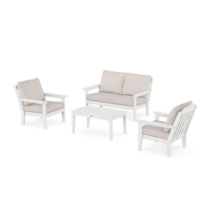 Country Living 4-Piece Deep Seating Set with Loveseat