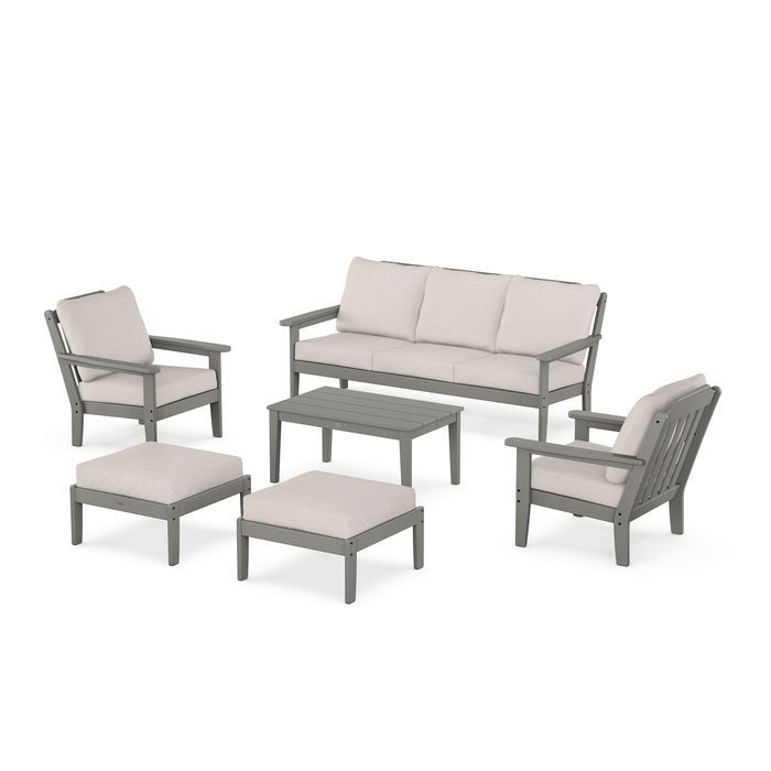 Country Living 6-Piece Lounge Sofa Set