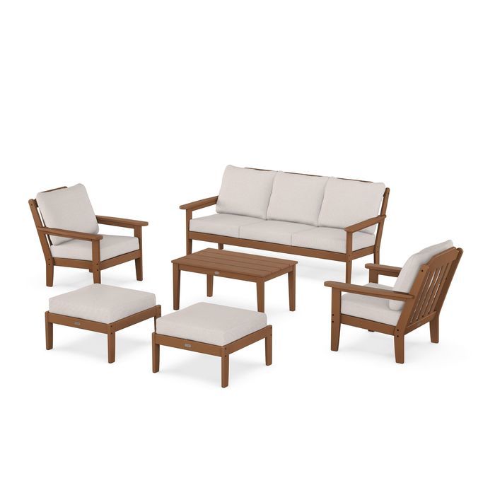 Country Living 6-Piece Lounge Sofa Set