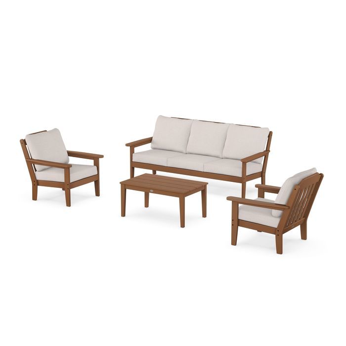 Country Living 4-Piece Deep Seating Set with Sofa