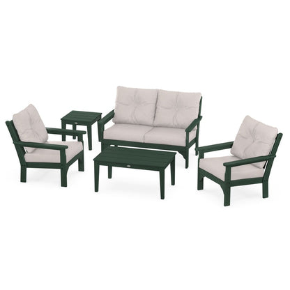 Vineyard 5-Piece Deep Seating Set