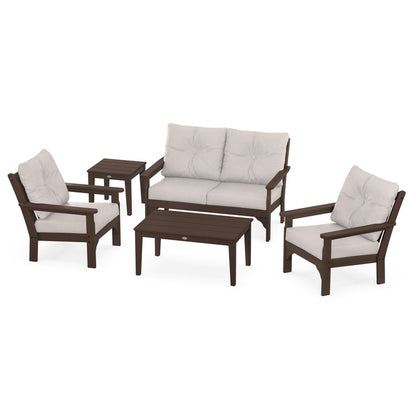 Vineyard 5-Piece Deep Seating Set