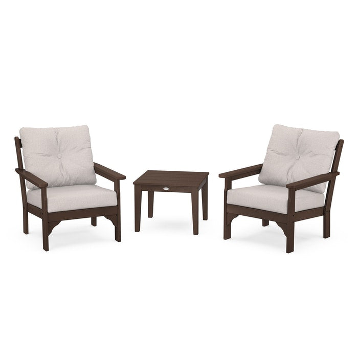 Vineyard 3-Piece Deep Seating Set