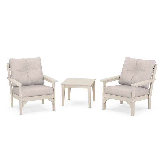 Vineyard 3-Piece Deep Seating Set