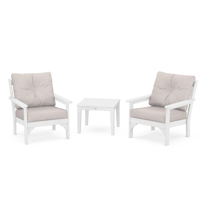 Vineyard 3-Piece Deep Seating Set