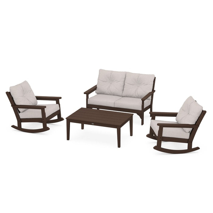 Vineyard 4-Piece Deep Seating Rocking Chair Set