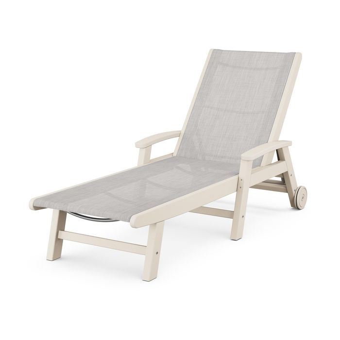 Coastal Chaise with Wheels