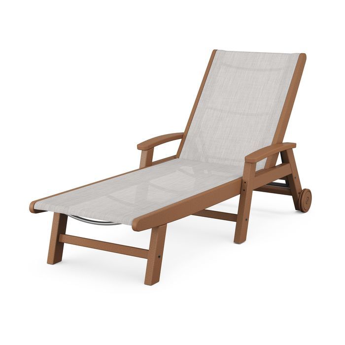 Coastal Chaise with Wheels