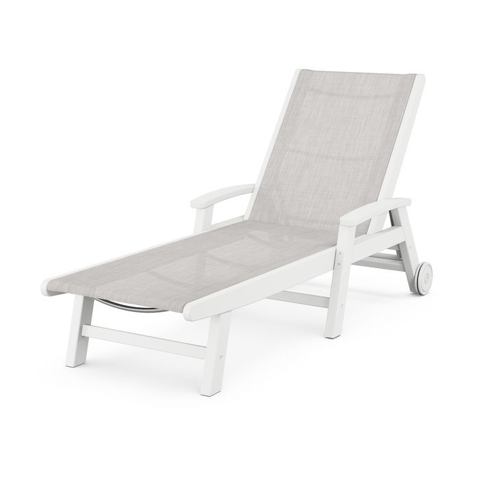 Coastal Chaise with Wheels