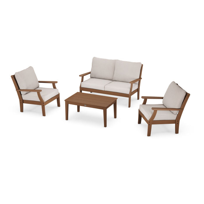 Braxton 4-Piece Deep Seating Chair Set