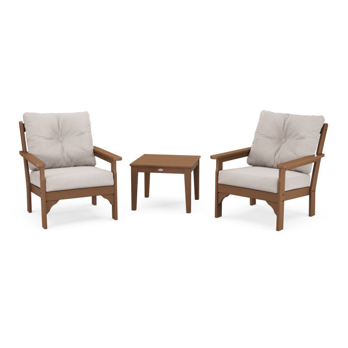 Vineyard 3-Piece Deep Seating Set