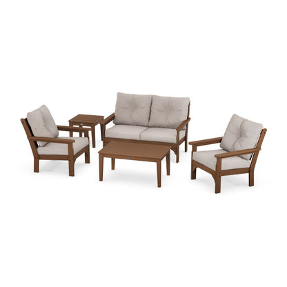 Vineyard 5-Piece Deep Seating Set