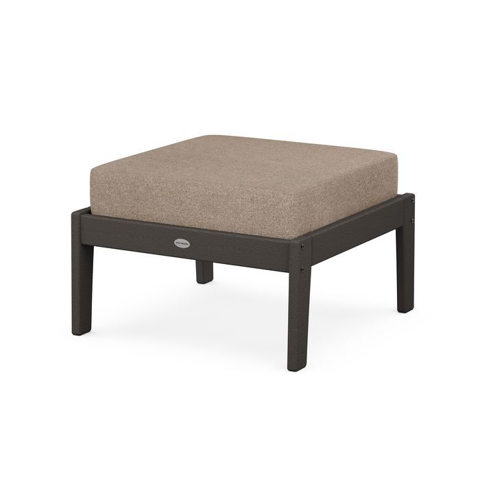 Deep Seating Ottoman in Vintage Finish