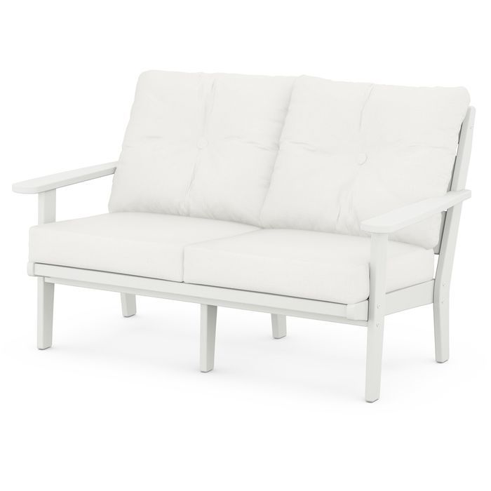 Lakeside Deep Seating Loveseat in Vintage Finish