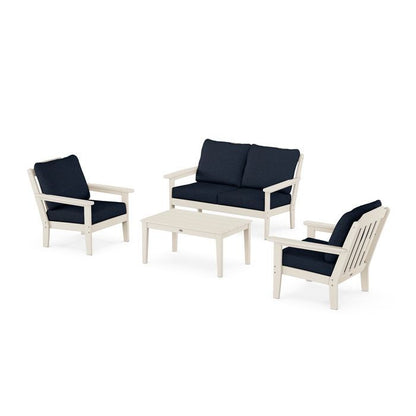 Country Living 4-Piece Deep Seating Set with Loveseat