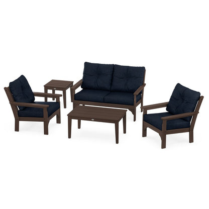 Vineyard 5-Piece Deep Seating Set
