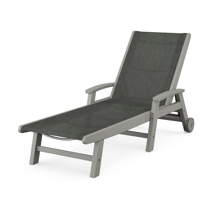 Coastal Chaise with Wheels