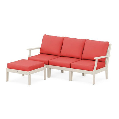 Braxton Modular 4-Piece Deep Seating Set with Ottoman