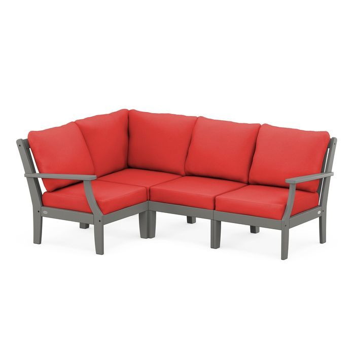 Braxton Modular 4-Piece Deep Seating Set