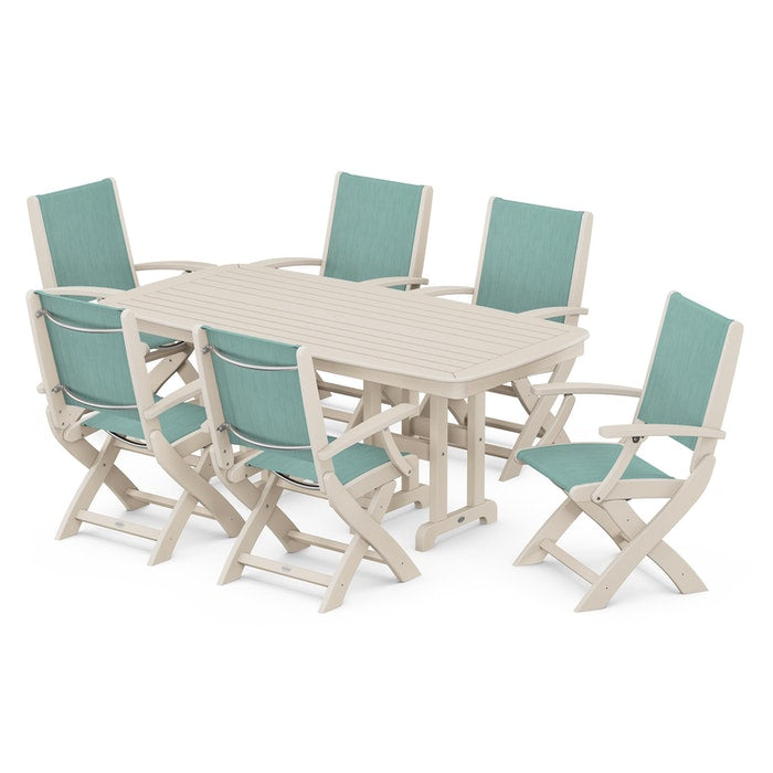 Coastal 7-Piece Dining Set