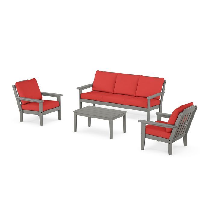 Country Living 4-Piece Deep Seating Set with Sofa