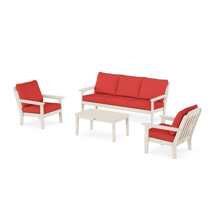 Country Living 4-Piece Deep Seating Set with Sofa