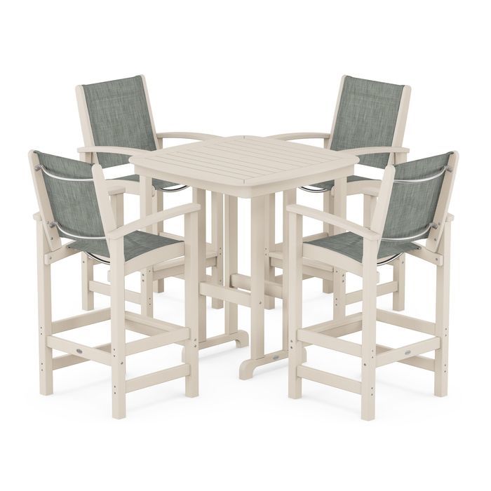 Coastal 5-Piece Bar Set