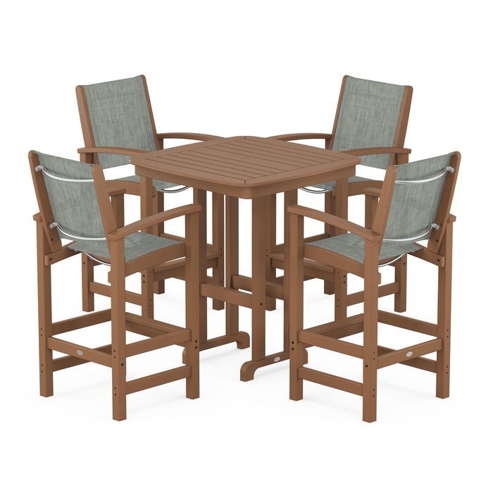 Coastal 5-Piece Bar Set