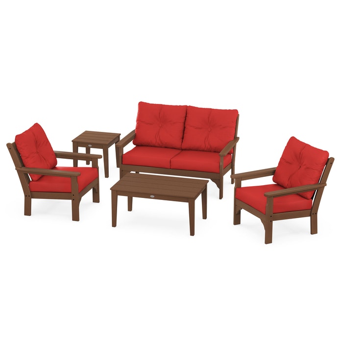 Vineyard 5-Piece Deep Seating Set