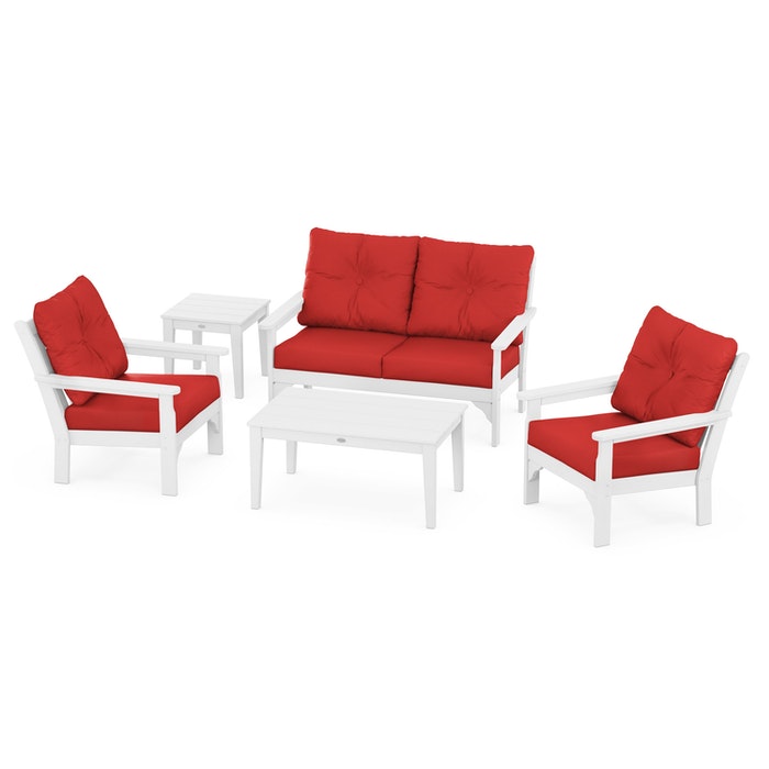 Vineyard 5-Piece Deep Seating Set