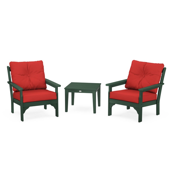 Vineyard 3-Piece Deep Seating Set