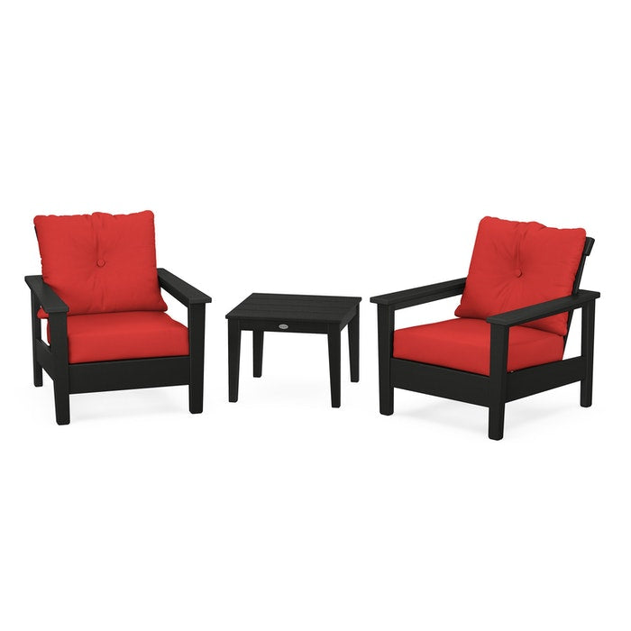 Prescott 3-Piece Deep Seating Set