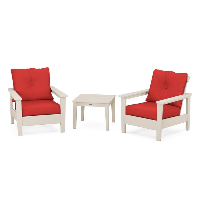 Prescott 3-Piece Deep Seating Set