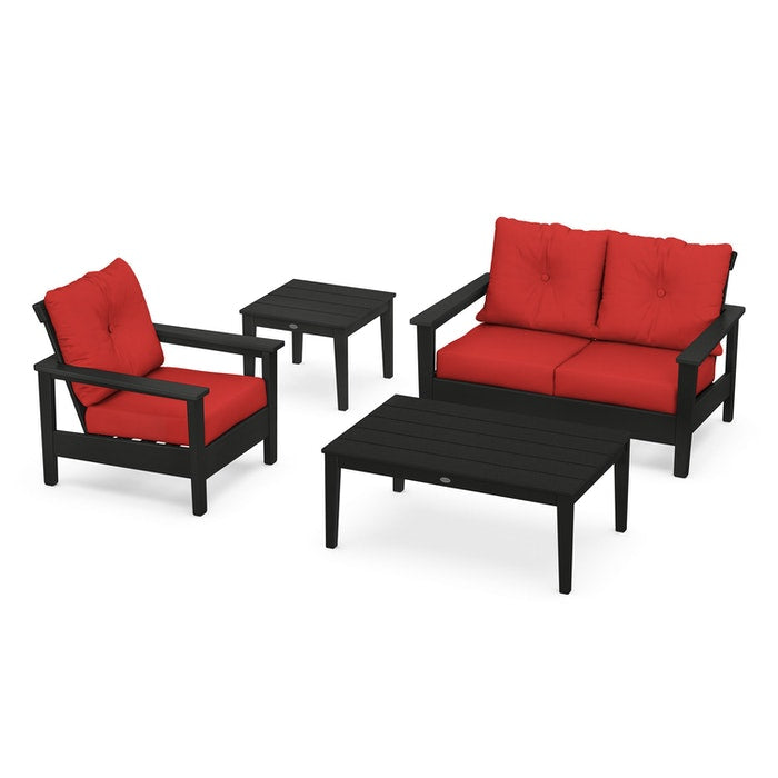 Prescott 4-Piece Deep Seating Set