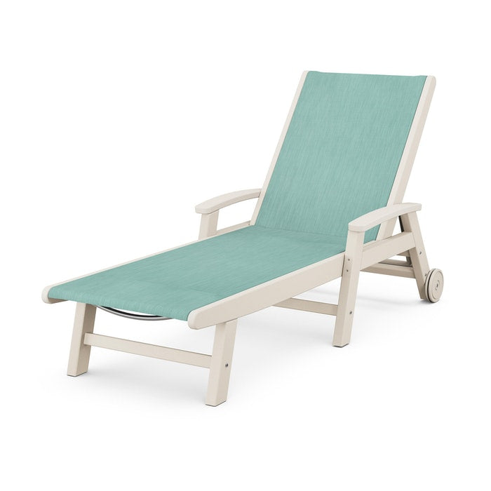 Coastal Chaise with Wheels