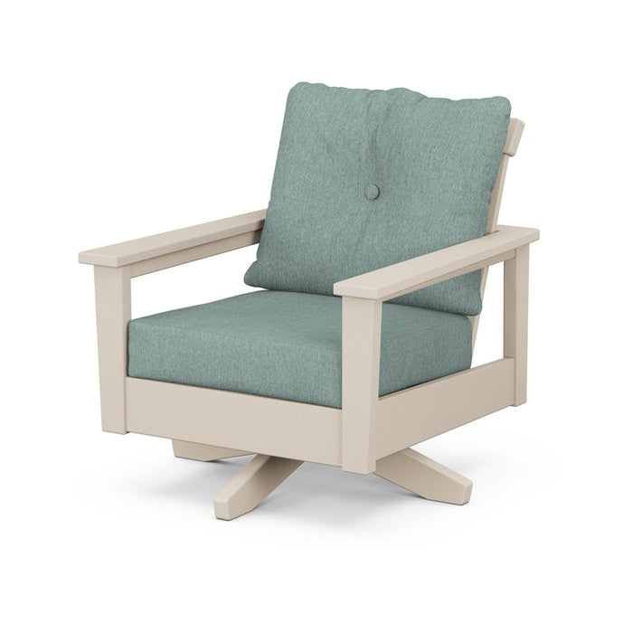 Prescott Deep Seating Swivel Chair