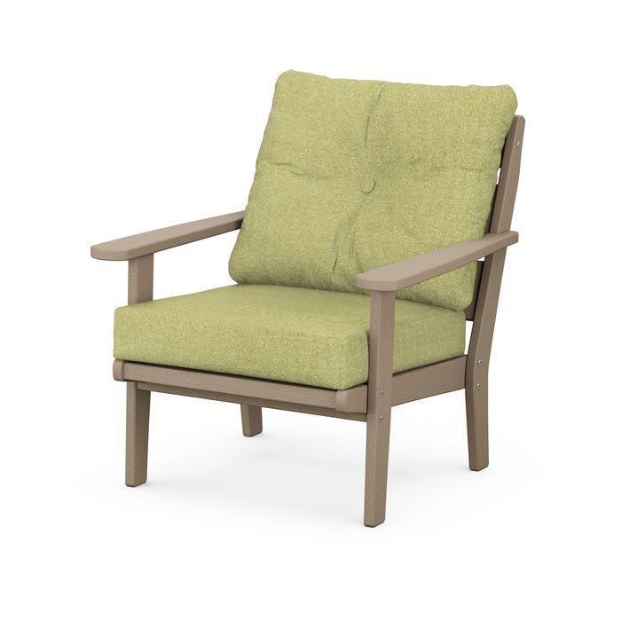 Lakeside Deep Seating Chair in Vintage Finish