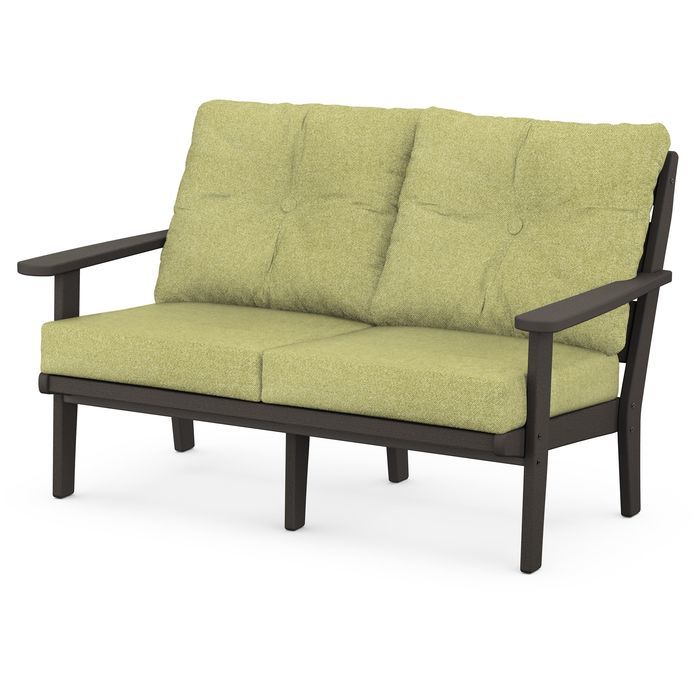 Lakeside Deep Seating Loveseat in Vintage Finish