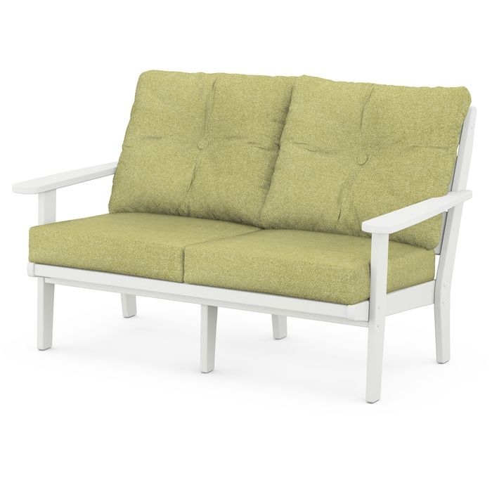 Lakeside Deep Seating Loveseat in Vintage Finish