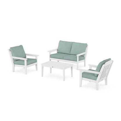 Country Living 4-Piece Deep Seating Set with Loveseat