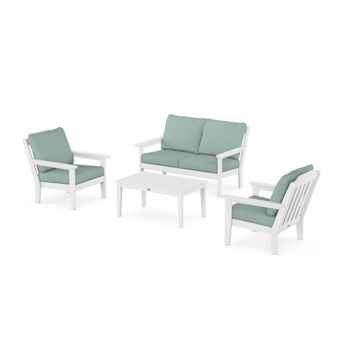 Country Living 4-Piece Deep Seating Set with Loveseat