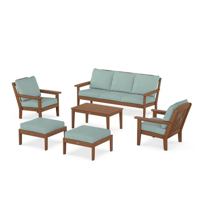 Country Living 6-Piece Lounge Sofa Set