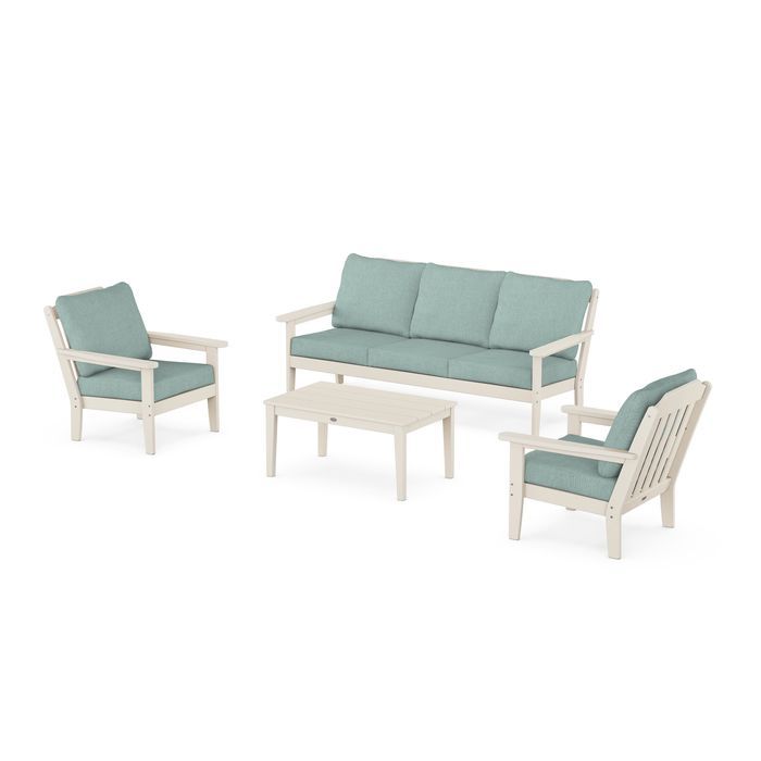 Country Living 4-Piece Deep Seating Set with Sofa