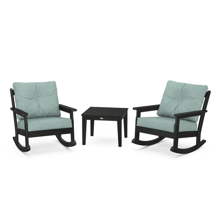 Vineyard 3-Piece Deep Seating Rocking Chair Set