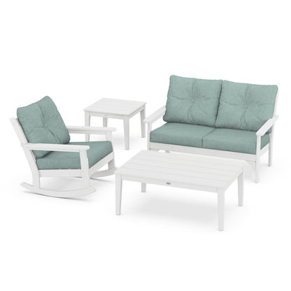 Vineyard 4-Piece Deep Seating Rocking Chair Set