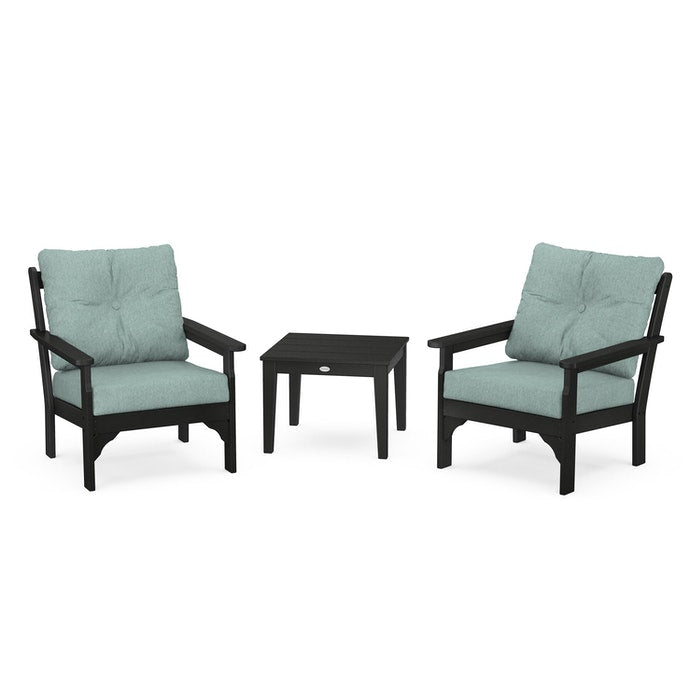 Vineyard 3-Piece Deep Seating Set