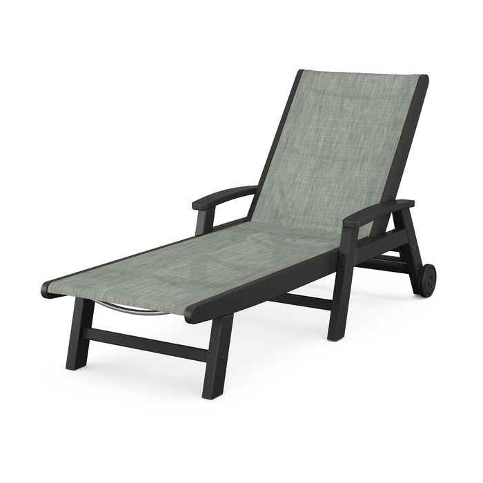 Coastal Chaise with Wheels